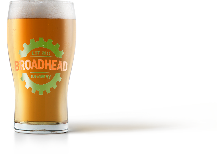 Broadhead Pint Glass