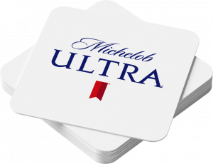 Michelob Ultra coaster